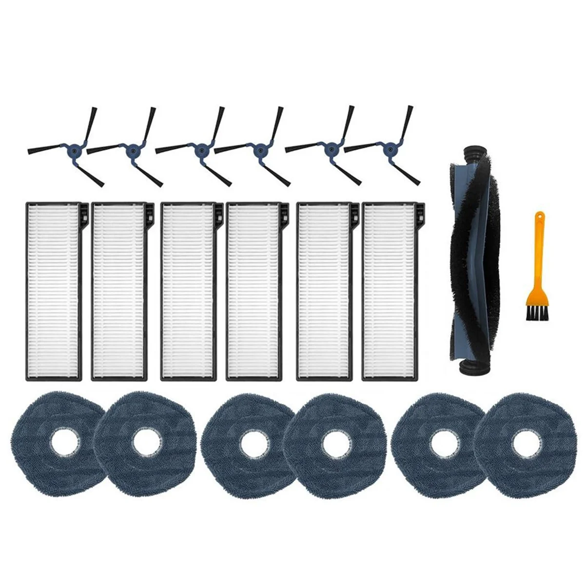 

A76Z For X10 Pro Omni Robot Vacuum Cleaner Mop Cloth Hepa Filter Dust Bag Accessories Spare Parts