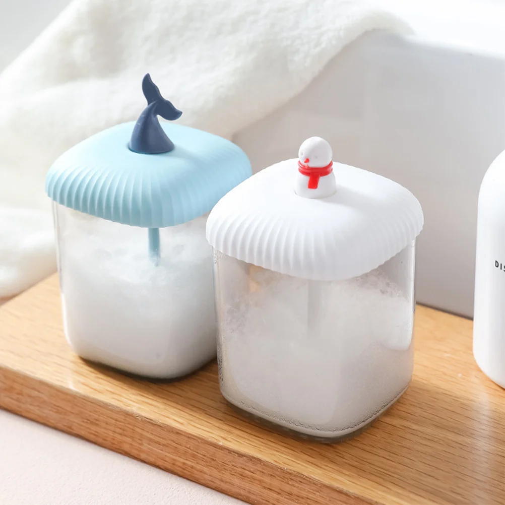 2 uds fabricante de espumas faciales herramienta de burbujeo Manual para champú jabón Gel botella de espuma portátil cuidado de la piel limpieza burbujeador viaje