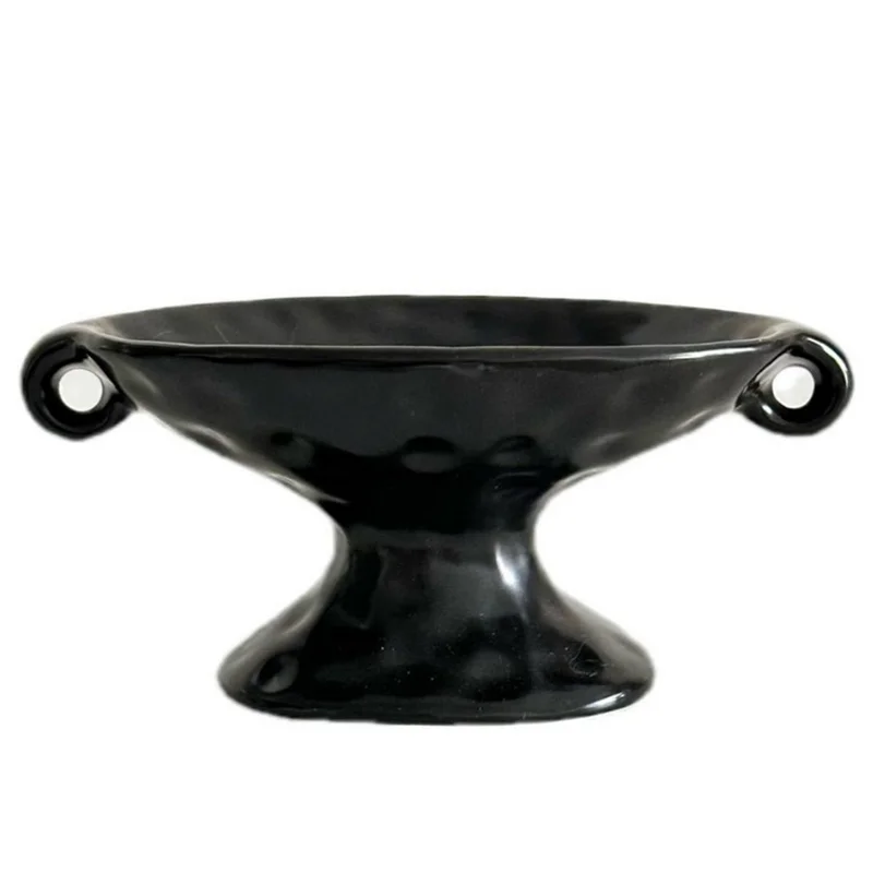 

ABWZ-стиль в стиле ретро для украшения дома, ванная комната, хранение мыла для выпечки, мыльница с двойными ушками, 1 шт., поднос для высоких ног