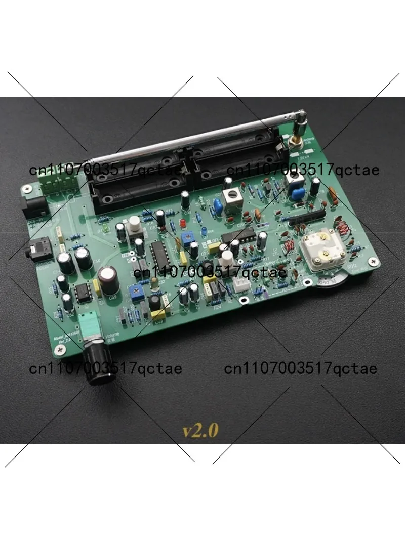 FM FM stereo radio experimental circuit board kit hifi electronic DIY integrated super discrete parts punching drill
