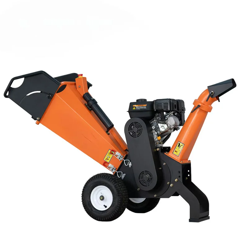 GS100 Wood Chipper 7HP 212cc  Drum Shredder 100mm Branch Chipper 115kg Reinforced Chassis for Estate Maintenance