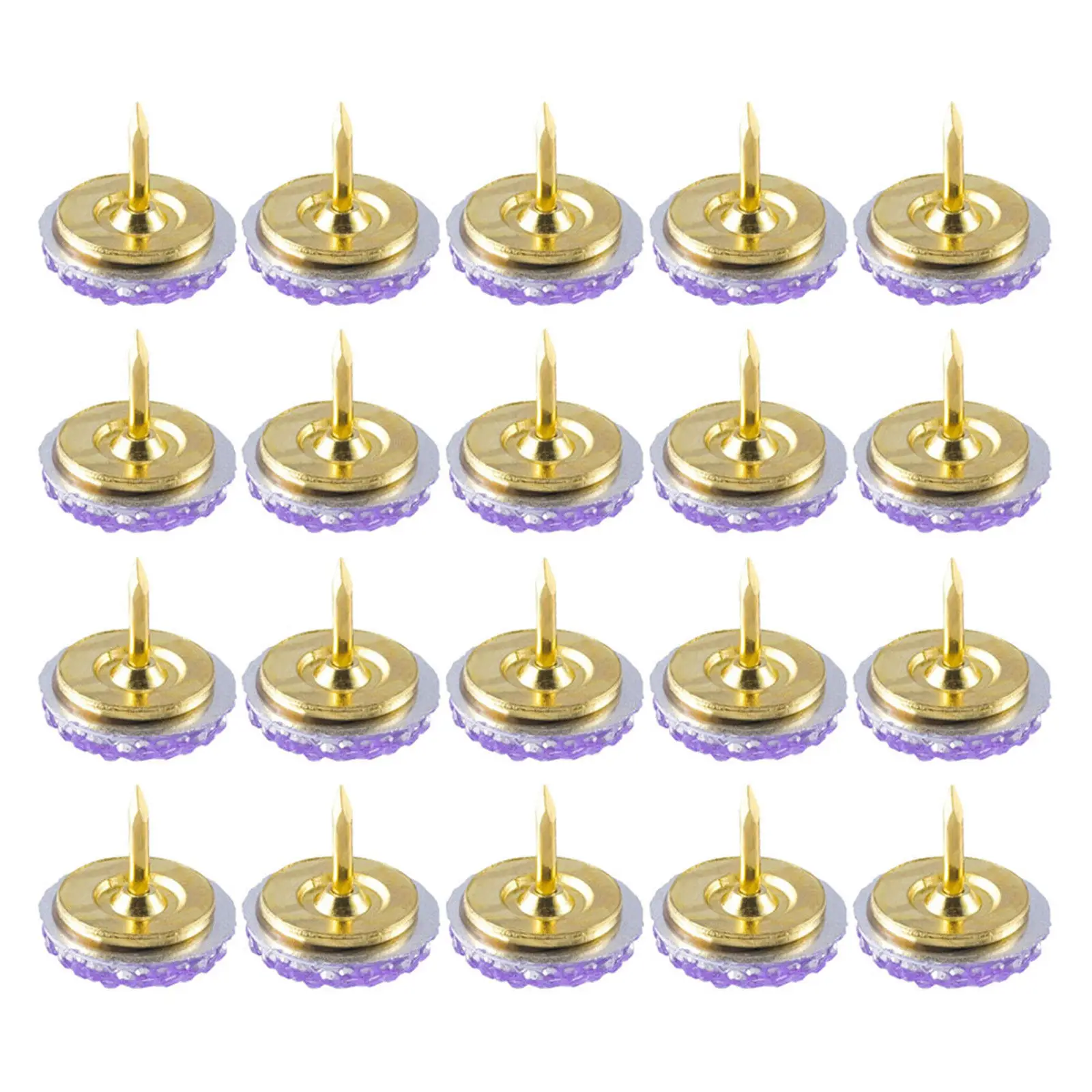 30-unidades-de-tachinhas-redondas-pequenas-decorativas-com-strass-roxo-para-quadros-de-cortica-quadros-de-avisos-fotos-e-mapas
