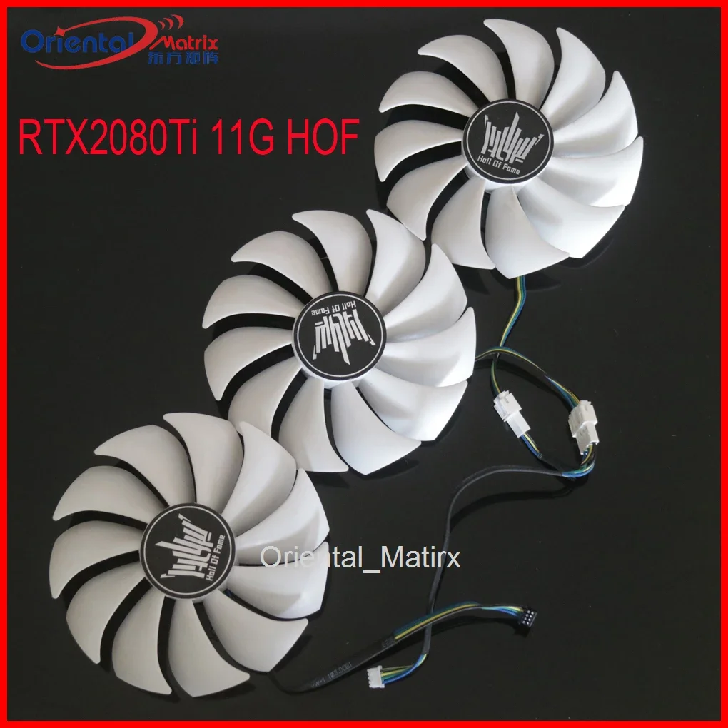 FD9015U12S 12V 0.55AMP 4Pin 88mm VGA Fan For GALAXY RTX2080Ti 11G HOF Graphics Card Cooler Cooling Fan