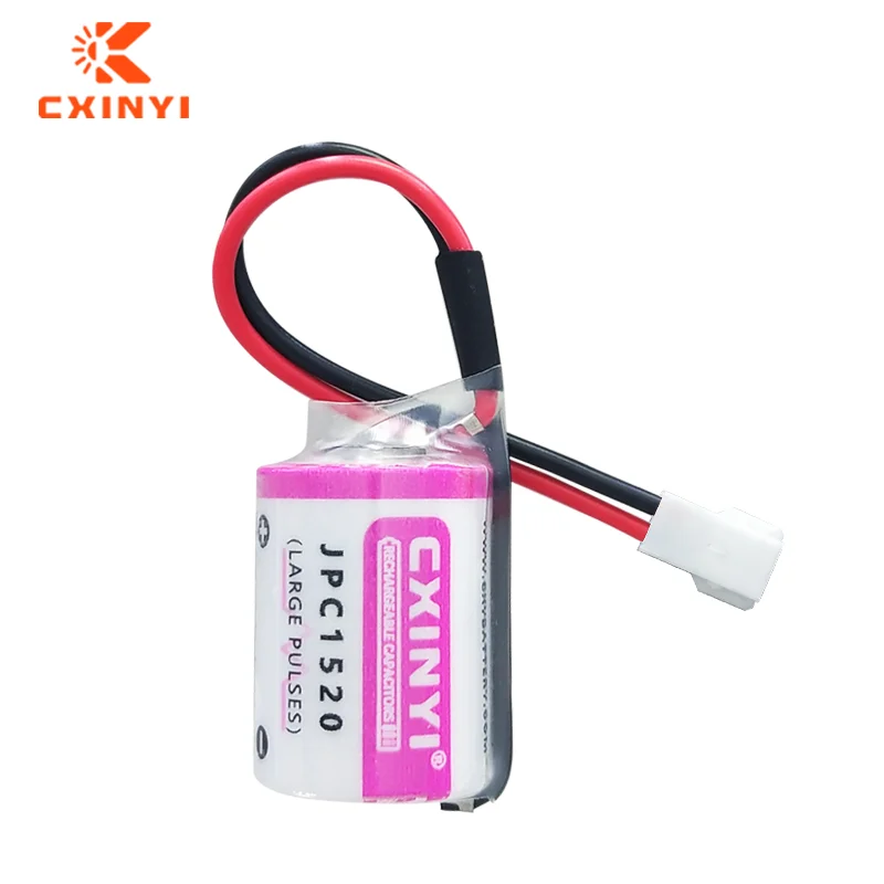 CXINYI JPC1520 Add 51005 Plug 3.6V Rechargeable Lithium Battery Water Meter ETC Flow Meter Composite Pulse Super Capacitor