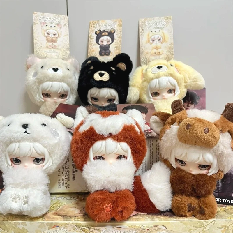 

AYOR TOYS X EMO'S Emotional Sanctuary Series Blind Box Kawaii Anime Figure Bag Pendant Anime Doll Collect Vinyl Surprise Gift