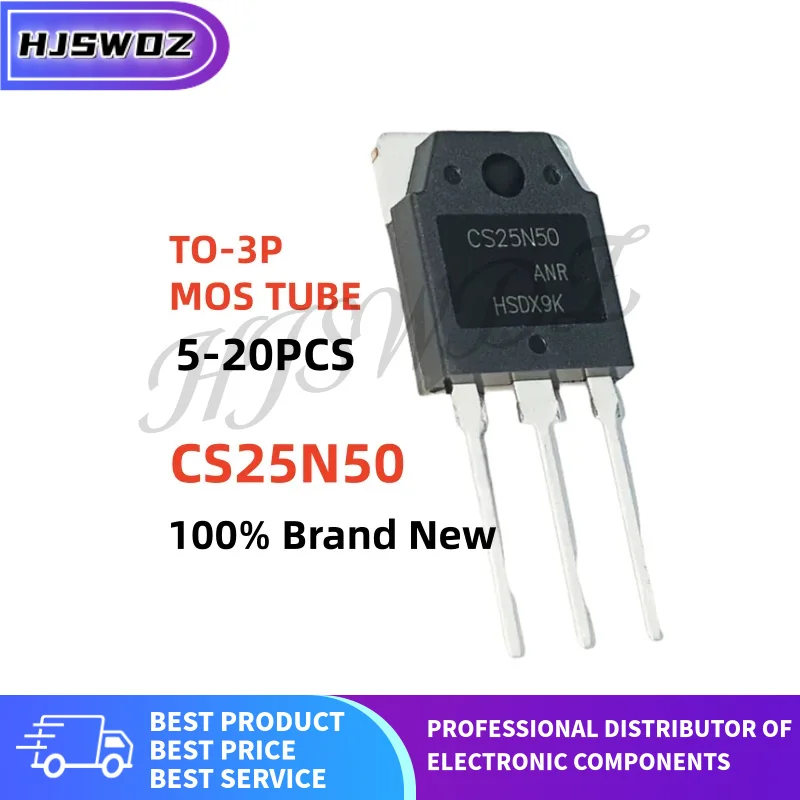 5~20pcs brand new CS25N50 25N50 TO-3P MOSFET N-Channel Field effect transistor In Stock