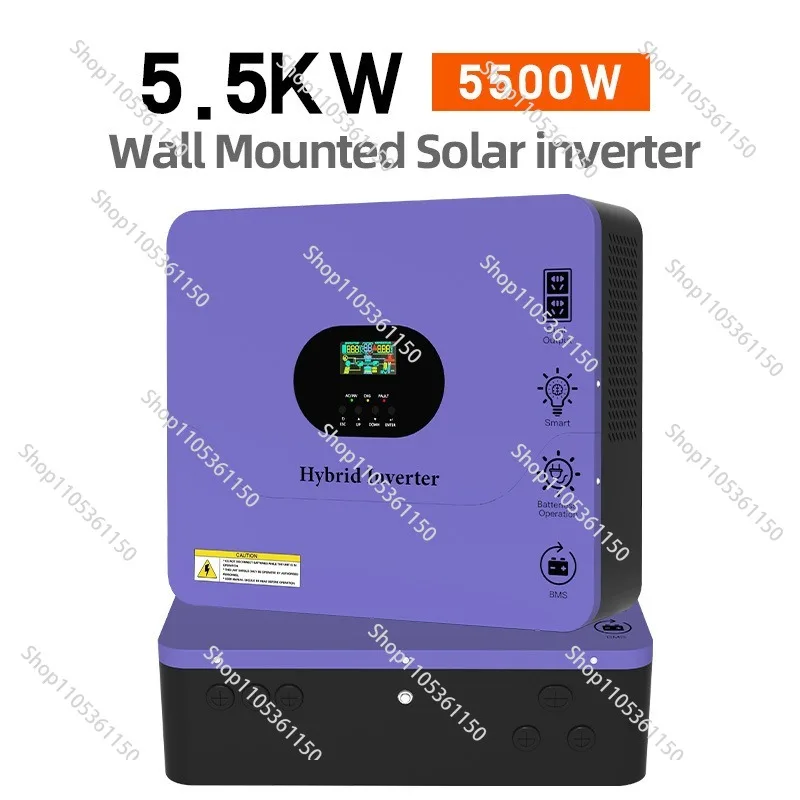 High Power AC Household 3.5kw 5.5kw Pure Sine Wave Solar System Hybrid Inverter