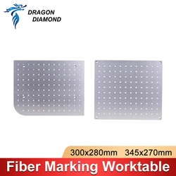 Dragon Diamond Fiber Marking Worktable Metal Working Platform 320*280mm & 345*270mm for DIY Fiber & Co2 Laser Marking Machine