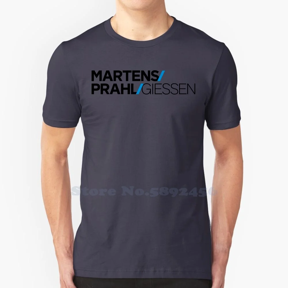 Martens und Prahl Giessen Logo High-quality T Shirts Fashion T-shirt New 100% Cotton Tee