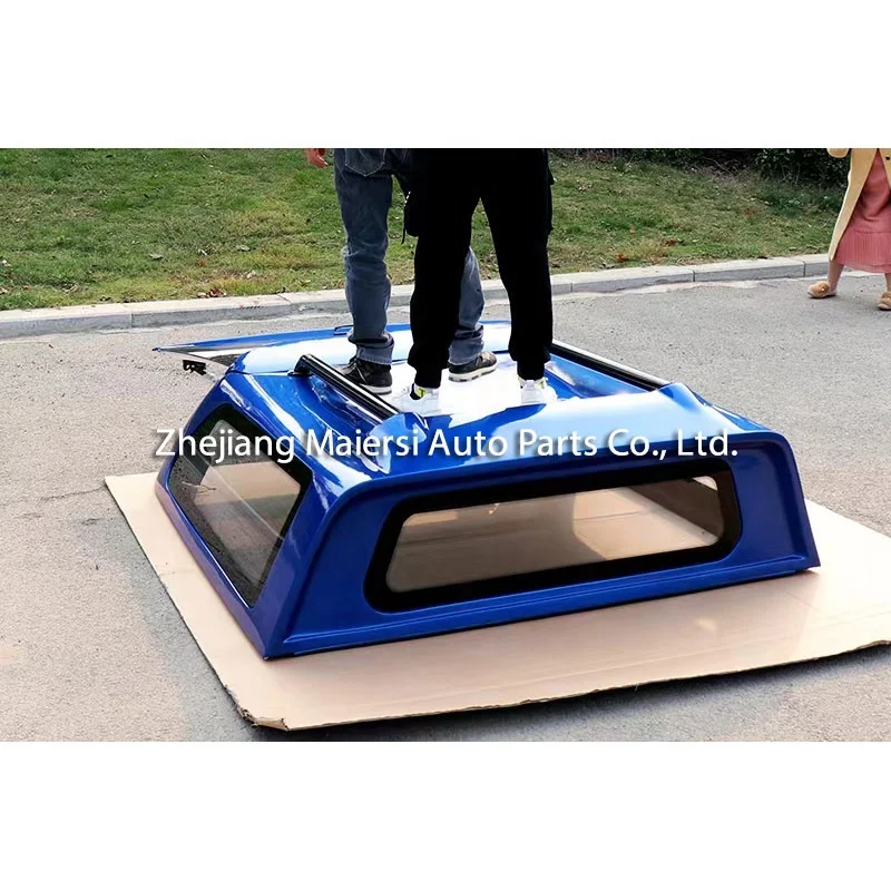 Pickup 4x4 accessories fiberglass hardtop truck canopy for Ford F150 Ranger Toyota Hilux Tundra Tacoma Nissan Maxus T60 T70 T90