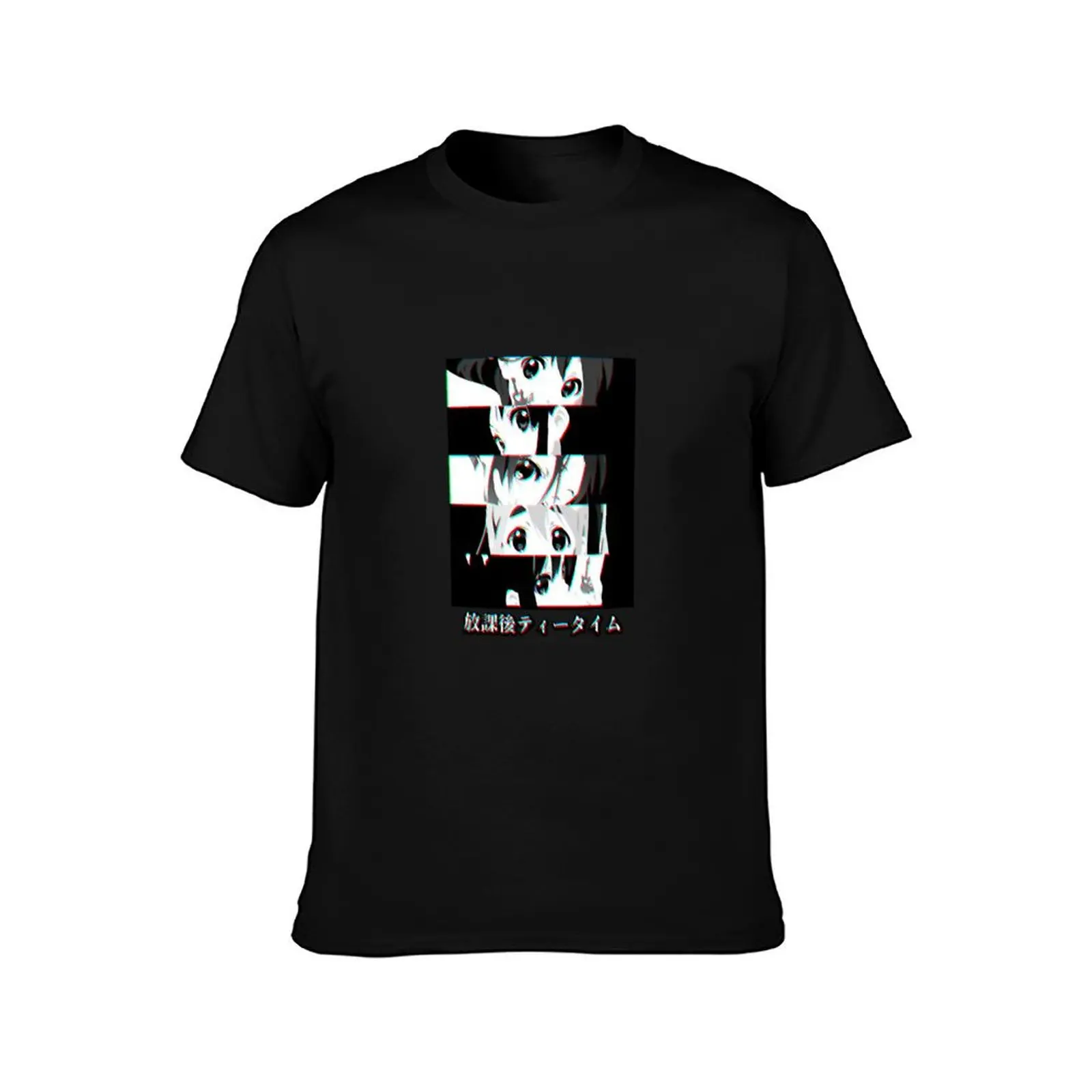 Houkago Tea Time (K-On!) T-Shirt Summer Casual Cotton Tee Oversized Streetwear Tops Vintage Graphic Print Unisex Men Women