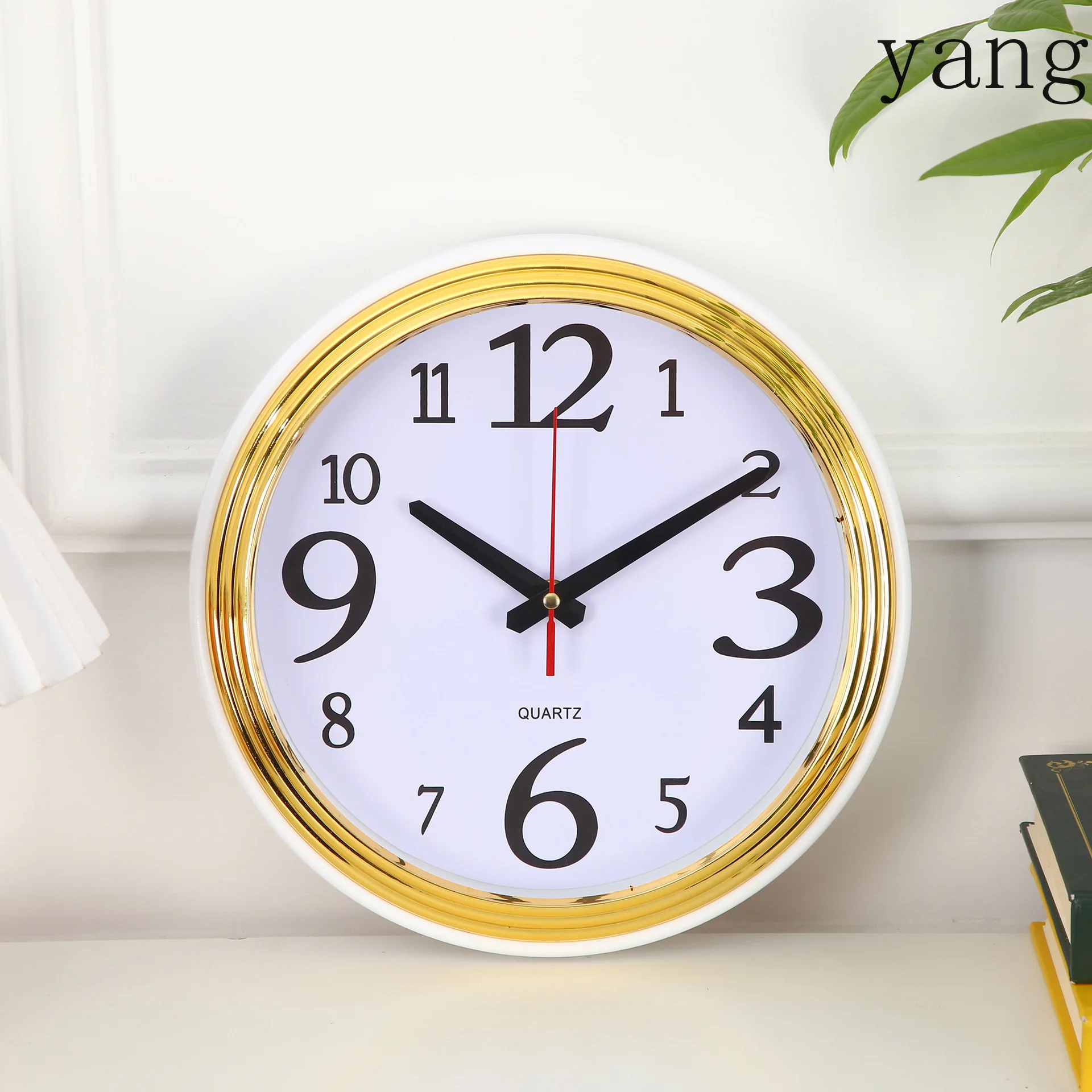 CX living room wall clock silent bedroom simple creative quartz clock calendar wall watch