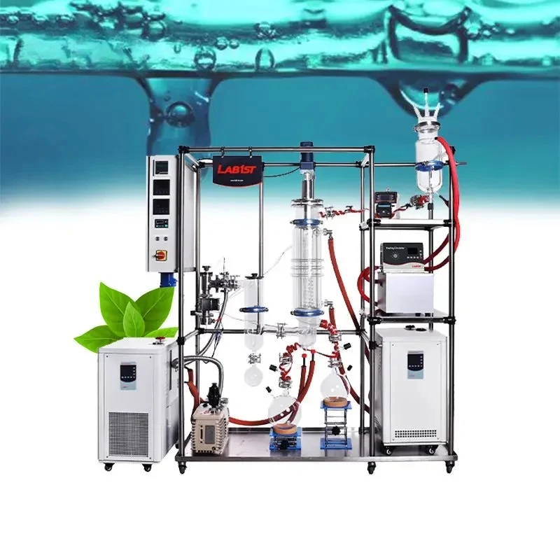 Горячая продажа LAB1ST растительное масло короткая дорожка витая пленка молекулярное дистилляционное оборудование Горячая продажа LAB1ST растительное масло короткая дорожка витая пленка молекулярное дистилляционное оборудование