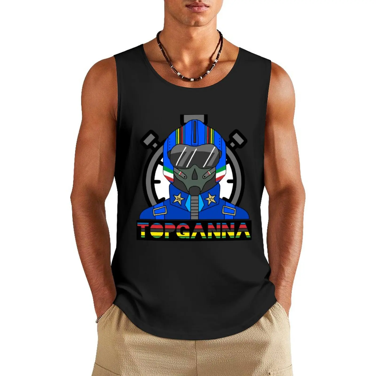 F. Ganna ITT World Champion (Flanders 2021) Tank Top Vest for boy bodybuilding men