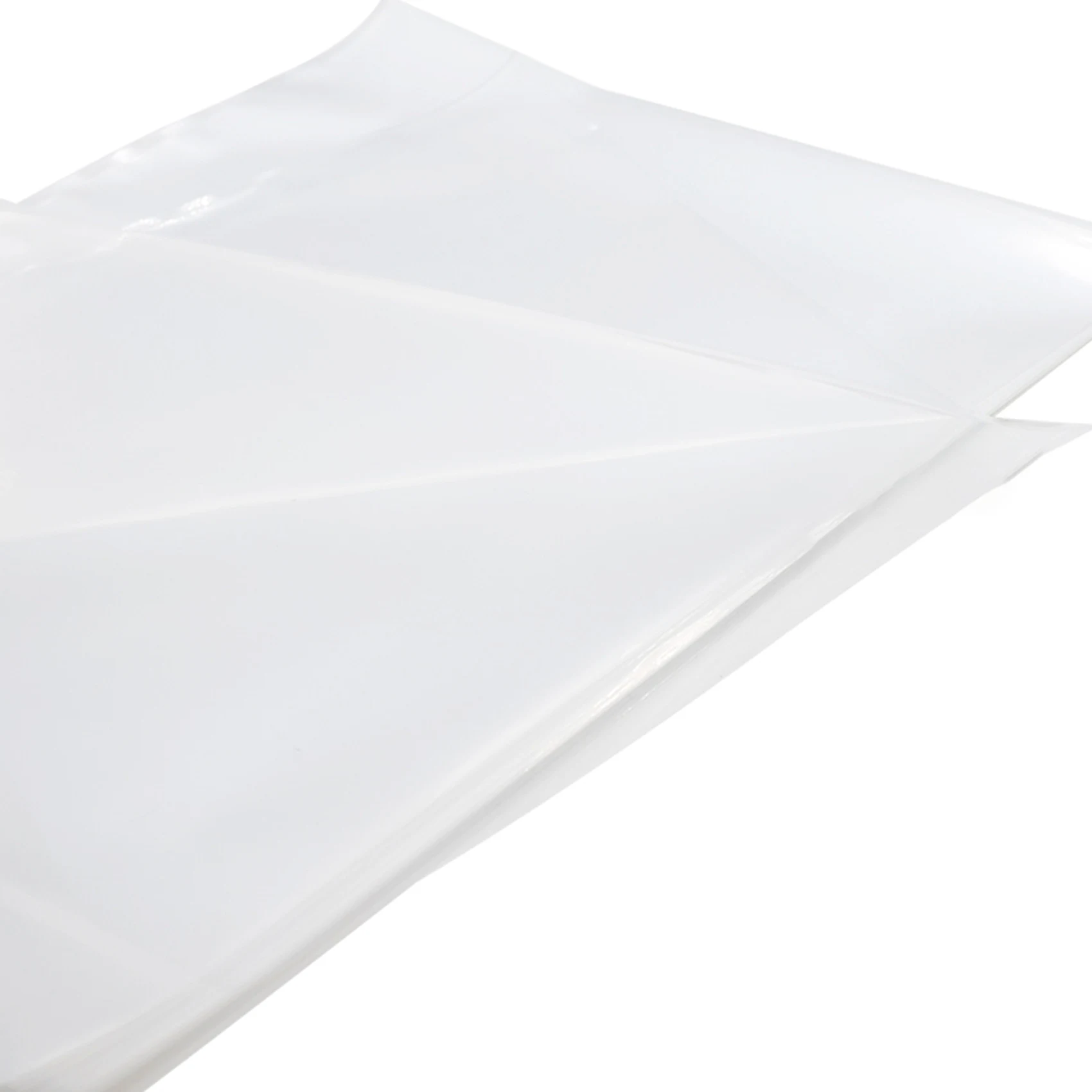 A25F-60 Flat Open Top Bag 6.7Mil Strong Cover Plastic Vinyl Record Outer Sleeves For 12 Inch Double / Gatefold 2LP 3LP 4LP