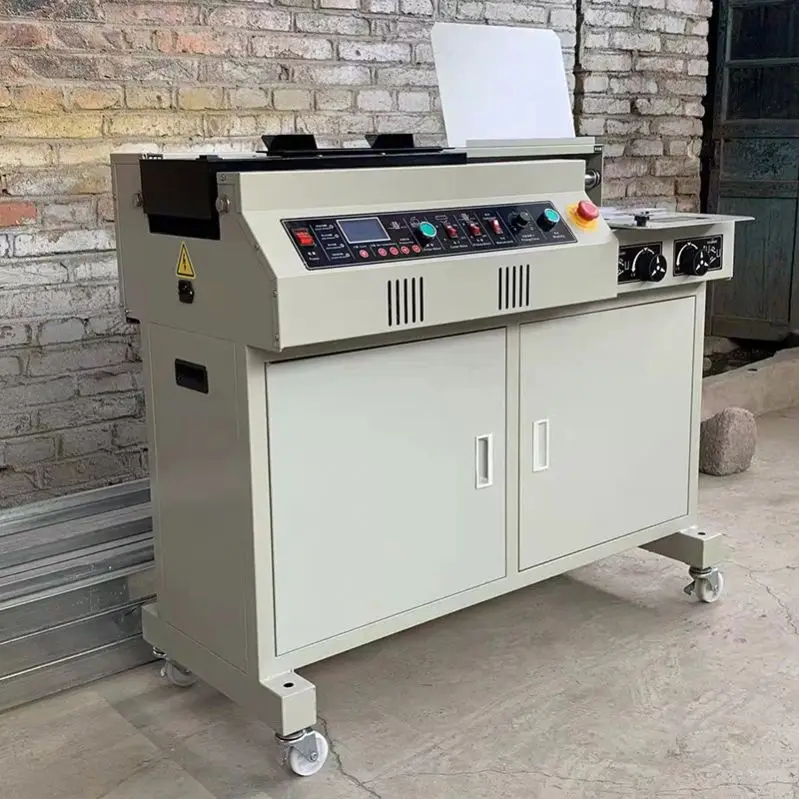 320MM 640MMGlue Automatic Paper Workbook Exercise Book Hot Stamping Machine Book Binding Books Hardcover Binding Machine