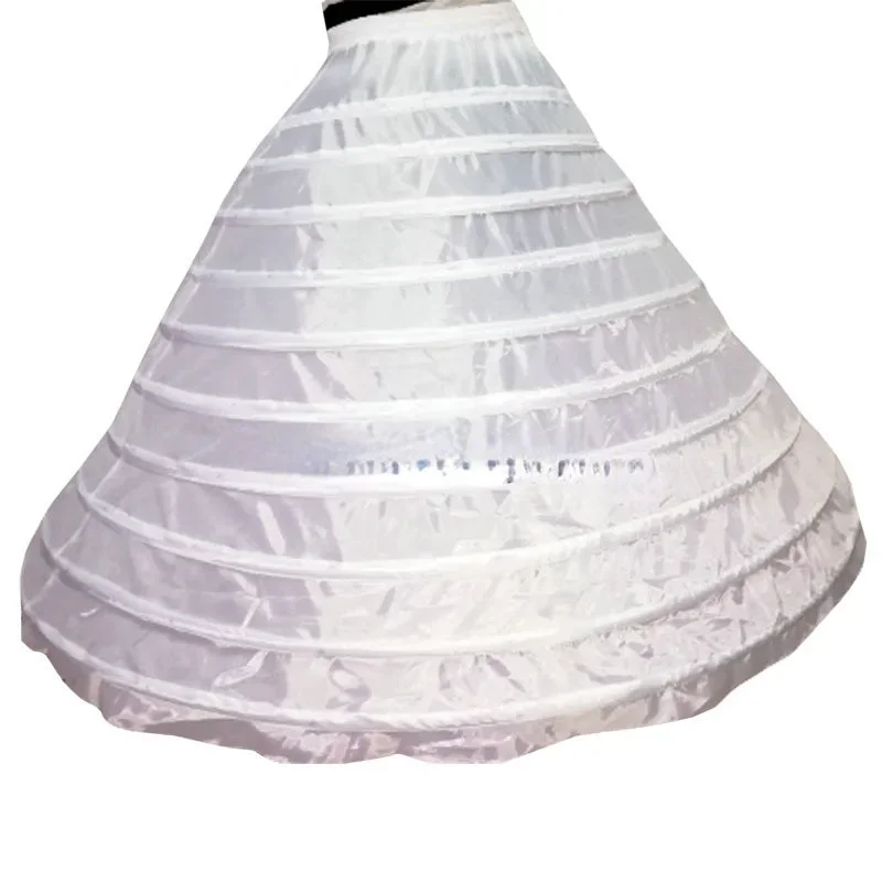 hochwertiger 10-Reifen-Petticoat-Unterrock für großes Ballkleid, Hochzeitskleid, Brautkleid, Hochzeitszubehör, Krinoline auf Lager