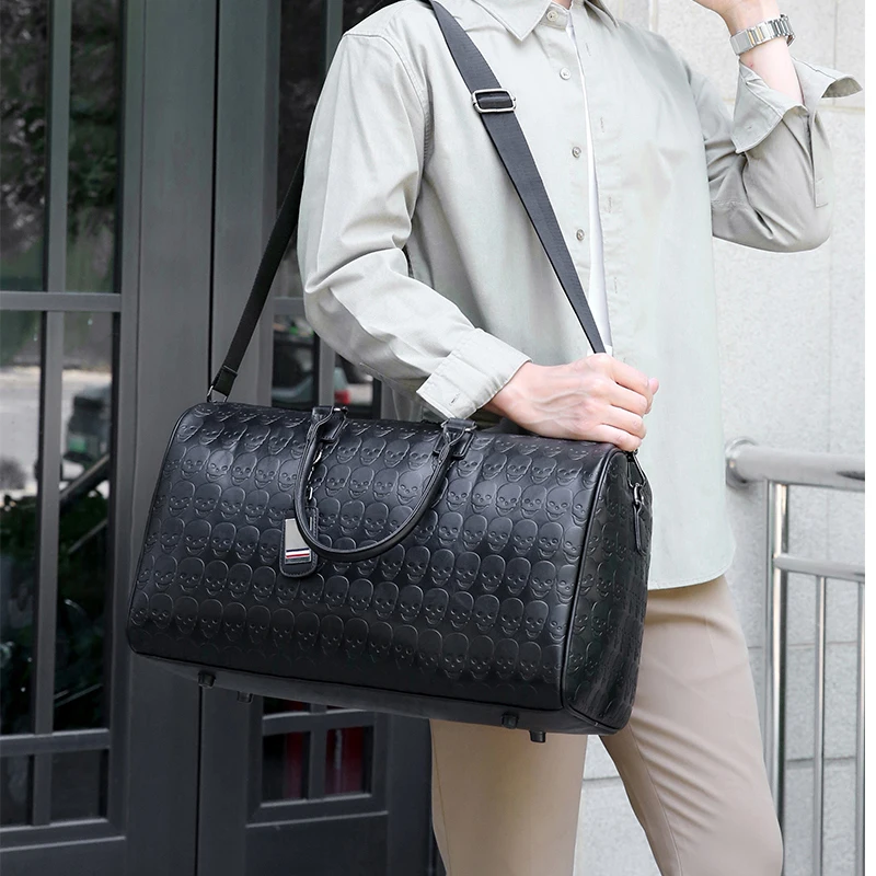 

Fashionable and popular PU solid color portable travel bag tote bag 서류가방 حقائب يد bolsos para hombre сумка сумка мужская