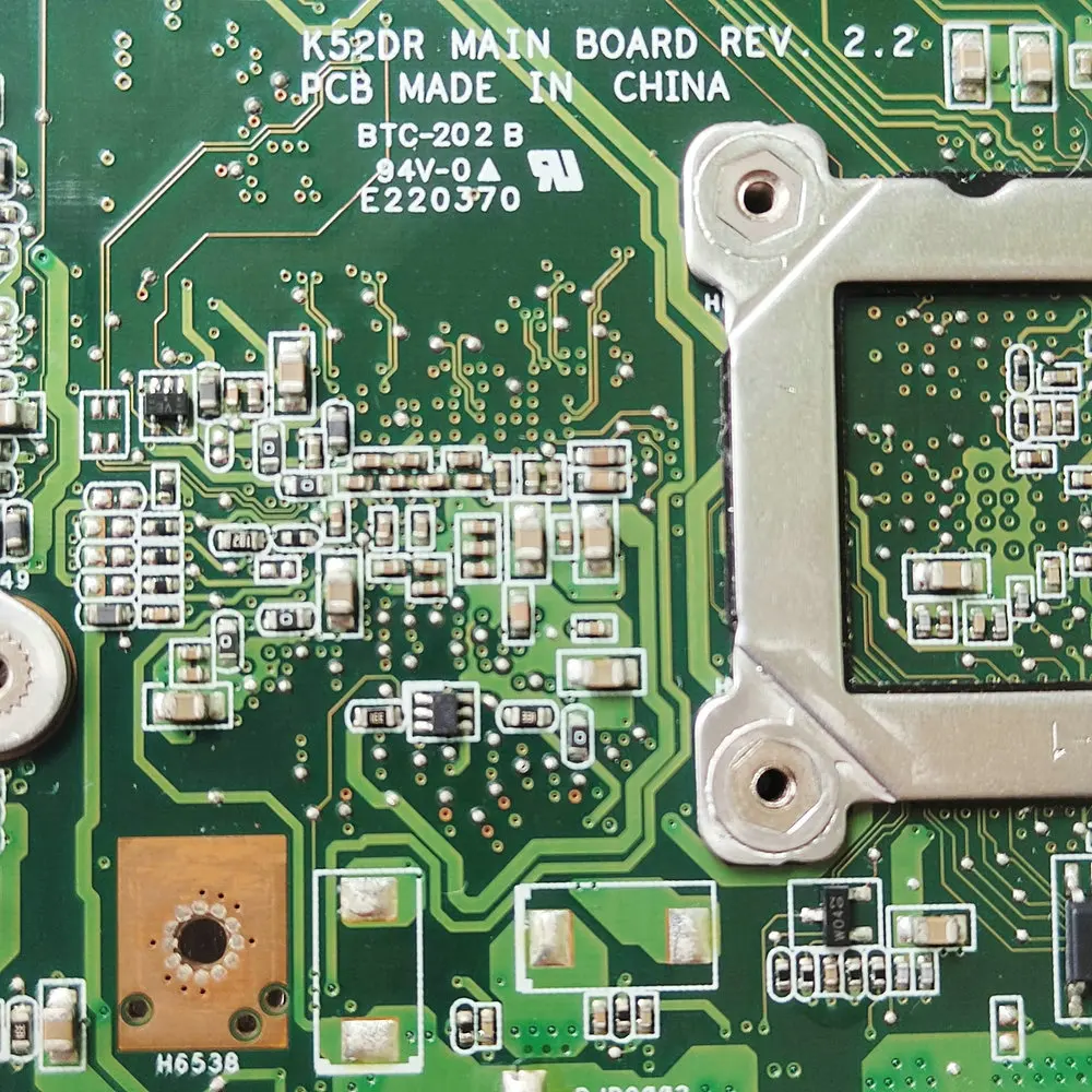 For Asus K52DR A52DE A52DR K52D K52 Notebook DDR3 K52DR Laptop Motherboard K52DR Main board  1GB or AMD 512M GPU