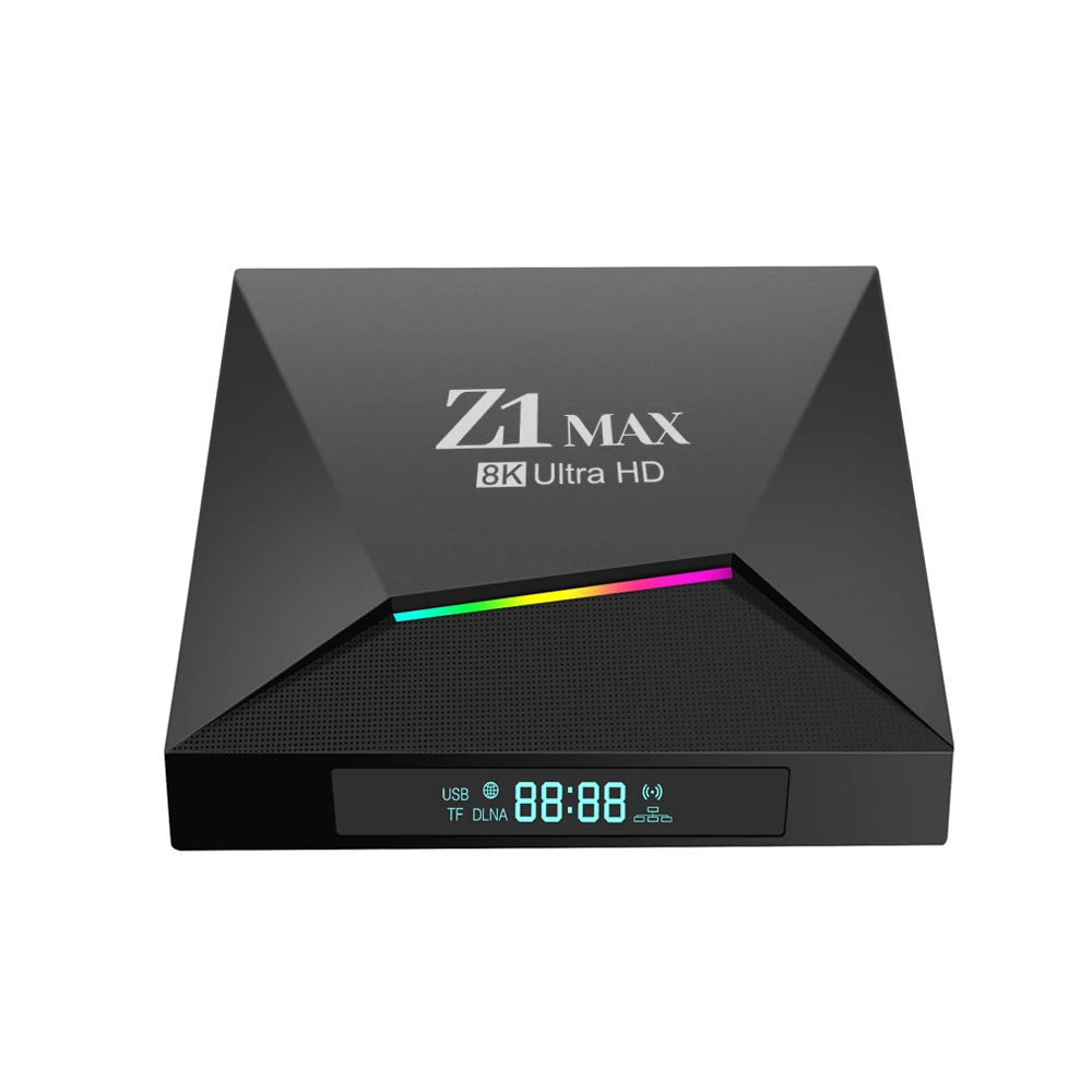 Z1 Max Smart TV Box Android 15 Allwinner H618 Quad‑Core 4K 8K 2.4G&5G WiFi BT5.0 Voice Remote Media Player