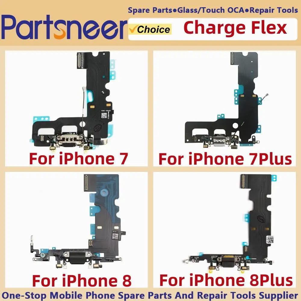 Kompatibel mit iPhone 7g 8g 7plus 8plus Lade-Flex-Ladeans chluss Flex-Kabel-Kopfhörer