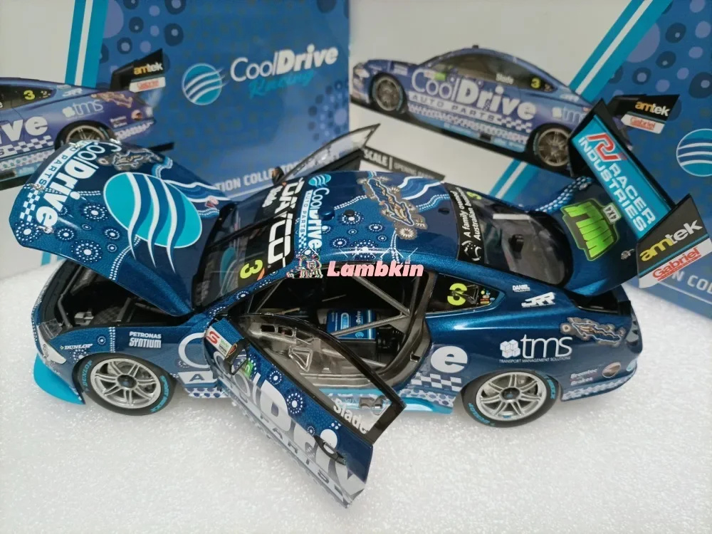 Authentic 1:18 For #3 CoolDrive Racing 2022 Merlin Darwin Triole Crown Indigenous Round Driver TIM SLADE