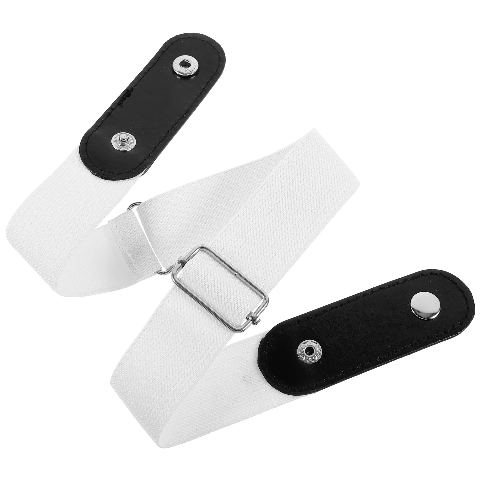 

Elastic Waist Women Men Invisible No Buckle Stretch Belt Elastic Belts For Women No Buckle Adjustable Lightweight Side Belt For