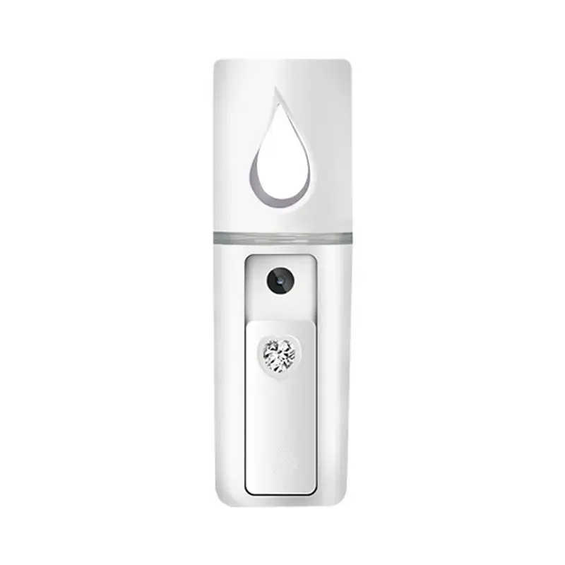 

FGGS-Beauty Skin Care Mini Nano Mist Sprayer USB Rechargeable Face Cooler Facial Steamer Humidifier Moisturizing Nebulizer A