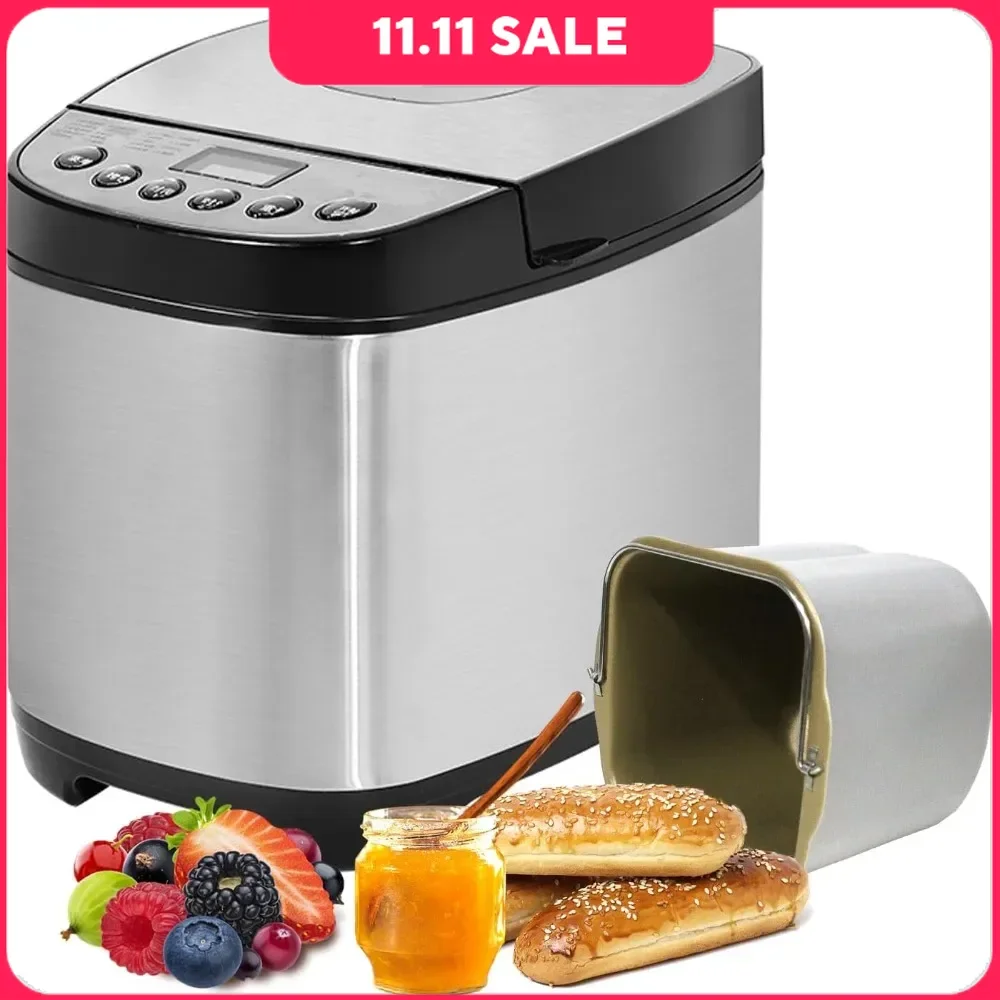 

Programmable Bread Maker With 12 Settings, Electric Bread Maker, Automatic Bread Maker