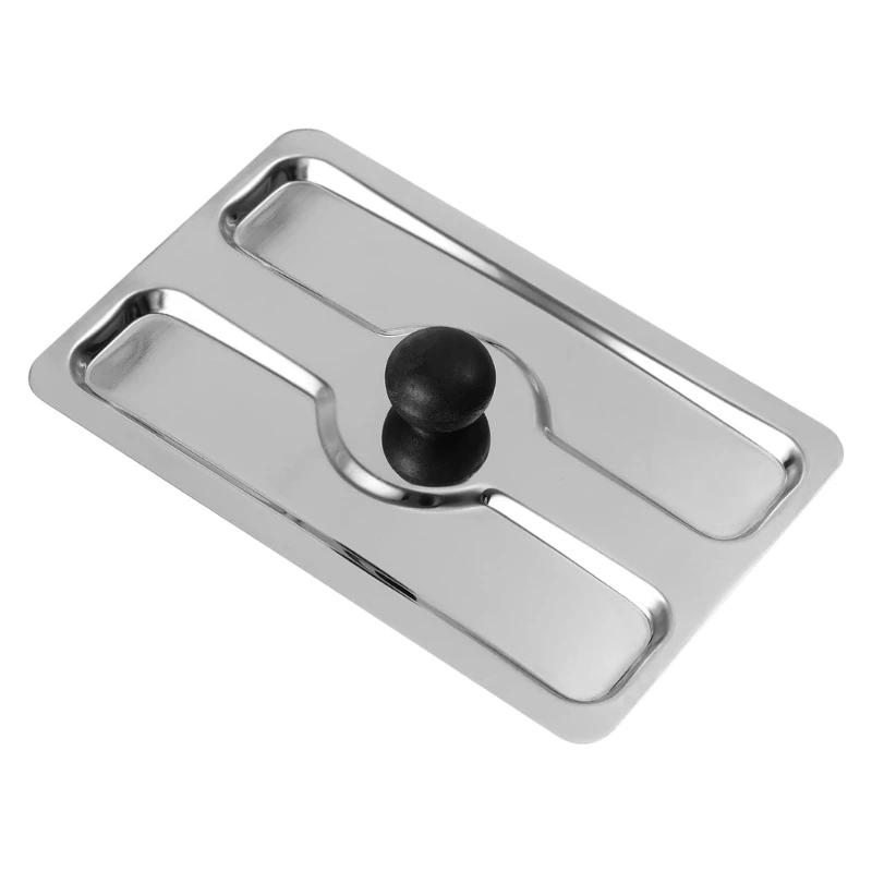 M2EE Coperchio universale per tostapane Coperchio per tostapane Materiale in acciaio inossidabile Coperchio per tostapane per