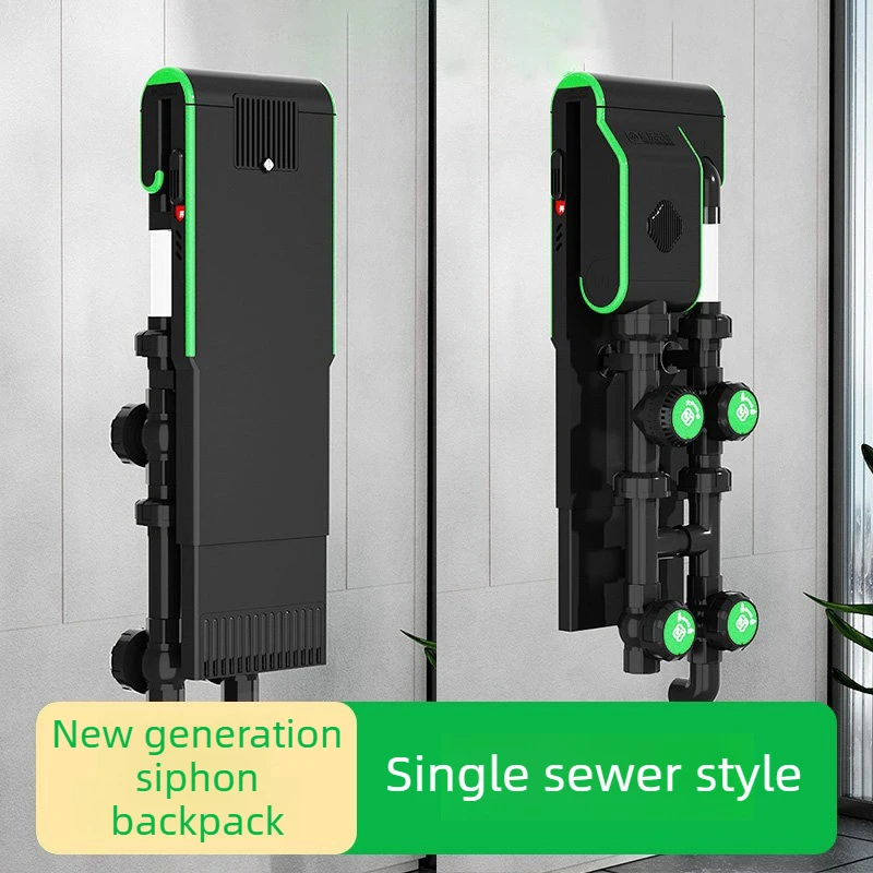 

Y1 Siphon Backpack Fish Tank Filtration External Siphon Filter Hanging Fishtank Bottom Filter Water Level Fixed Oil Film Removal