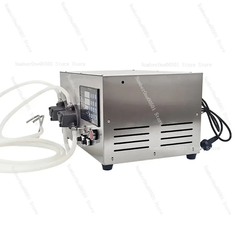 LZ-2 Dual Head Filling Machine for Candle Oil Paraffin Wax Lubricant with Handle Switch