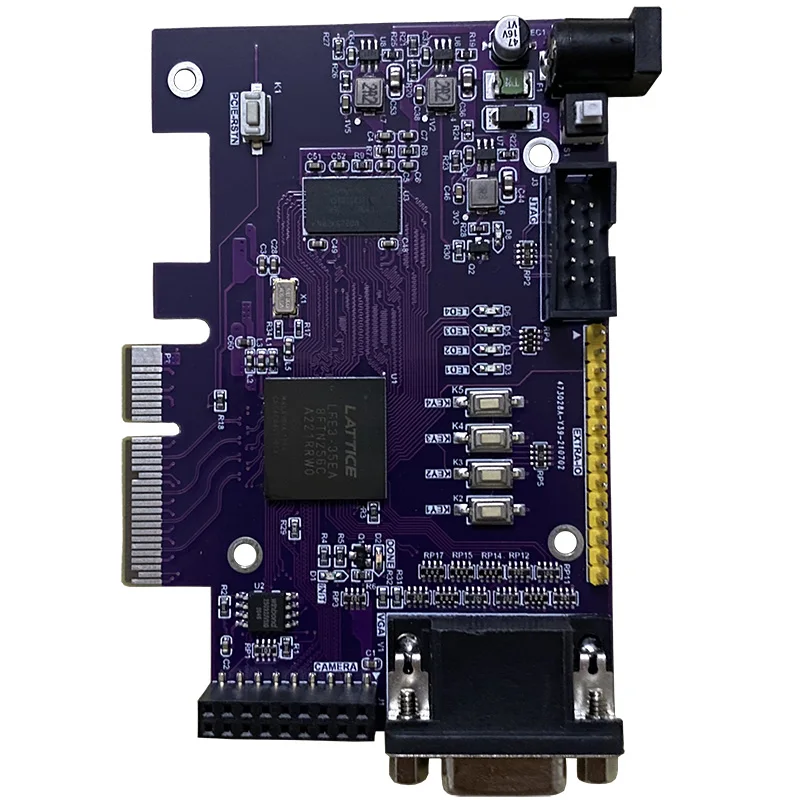 LFE3-35 ea ECP3 lai diss lattice FPGA development board DDR3 PCIE video collection