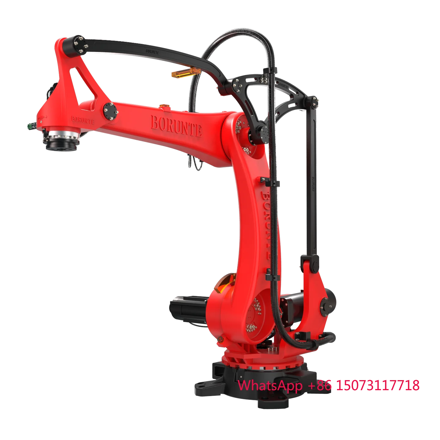 New BORUNTE 4 Axis Robot Palletizing Machine 130kg Load Capacity 3020mm Reach for Load Unload Handling Dismantling Motor PLC