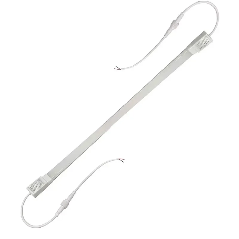 220V LED Freezer Light Tube Waterproof Refrigerated Display Stand Lighting for Fresh Braised Meat Showcase Cold Storage Lamp