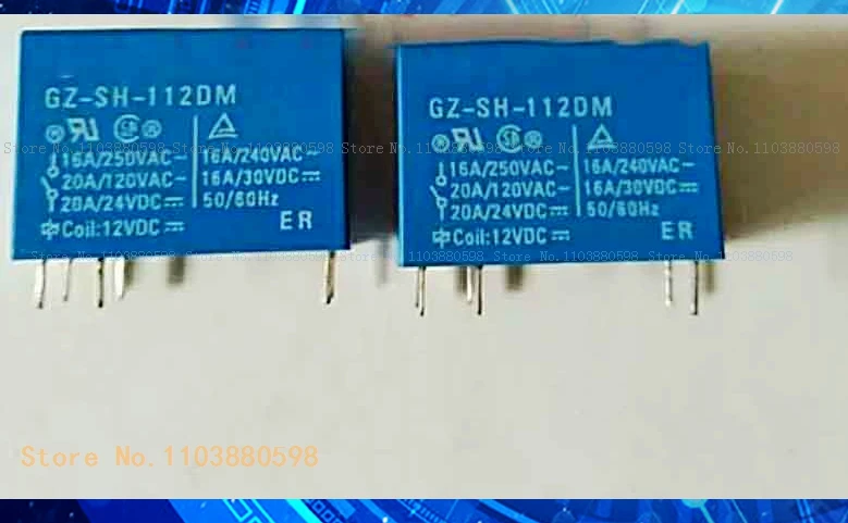 GZ-SH-112DM 12VDC OZ-SH-112DM1