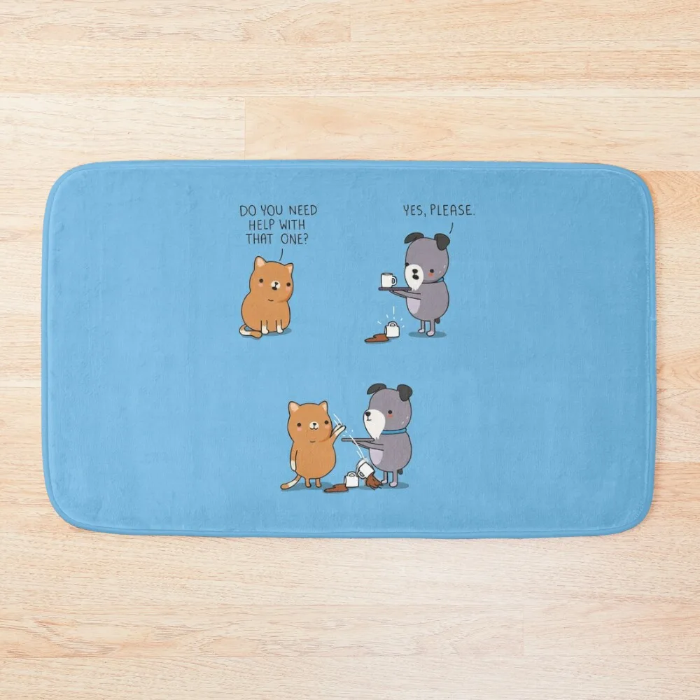 

Help others Bath Mat Bathroom Absorbent Quick Dry Bath Rugs For Bathroom Baths Bathroom Mat