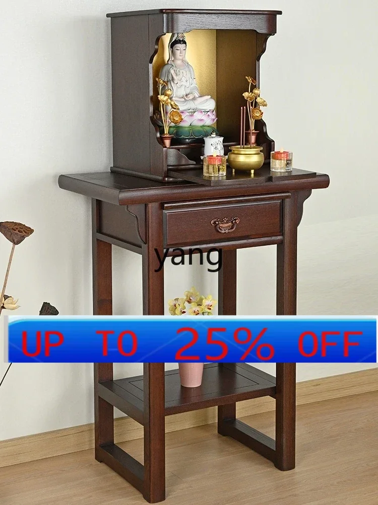 lmm a Long Narrow Table God of Wealth Altar Altar Household God Case Economical