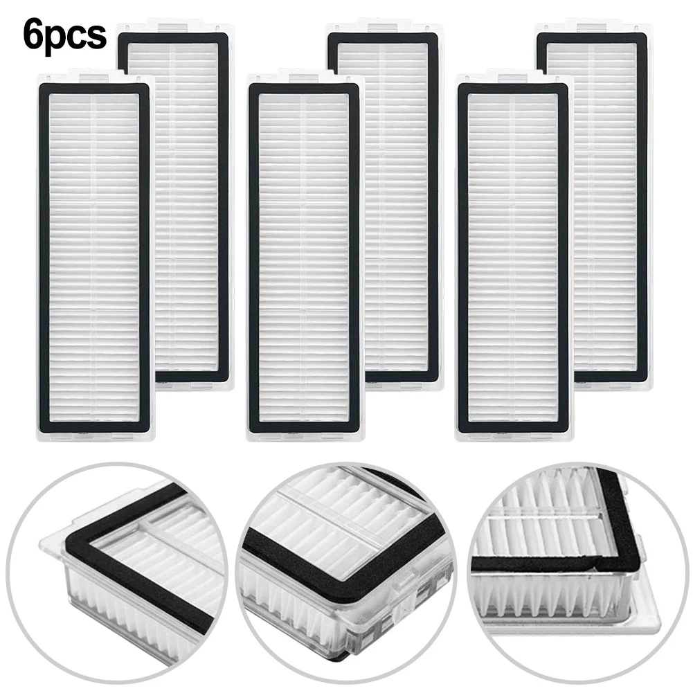 

For Xiaomi =-Mijia 5 Pro / OV21CN Series Robot Vacuum Cleaner 6pcs Filter Cartridges Original Accessories