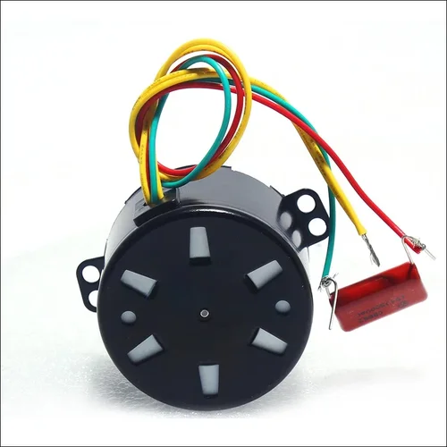 Imagen 2 del producto Motor síncrono de imán permanente 50KTYZ AC 220V motores reductores de velocidad controlables CW/CCW para equipos giratorios de juegos