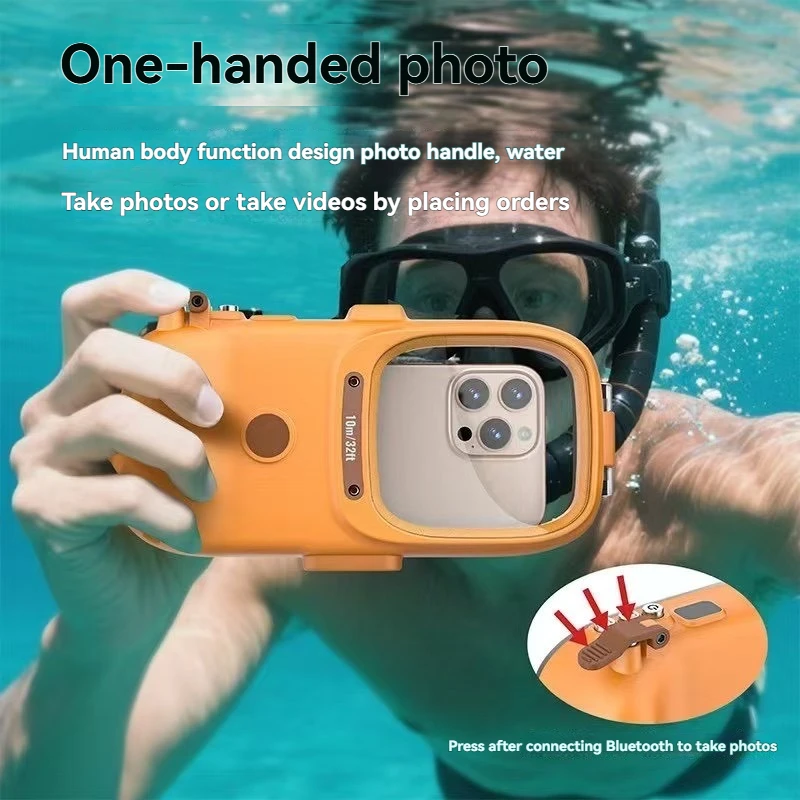 

Водонепроницаемый чехол для мобильного телефона для многомодельного дайвинга, защитный чехол глубиной 10 м