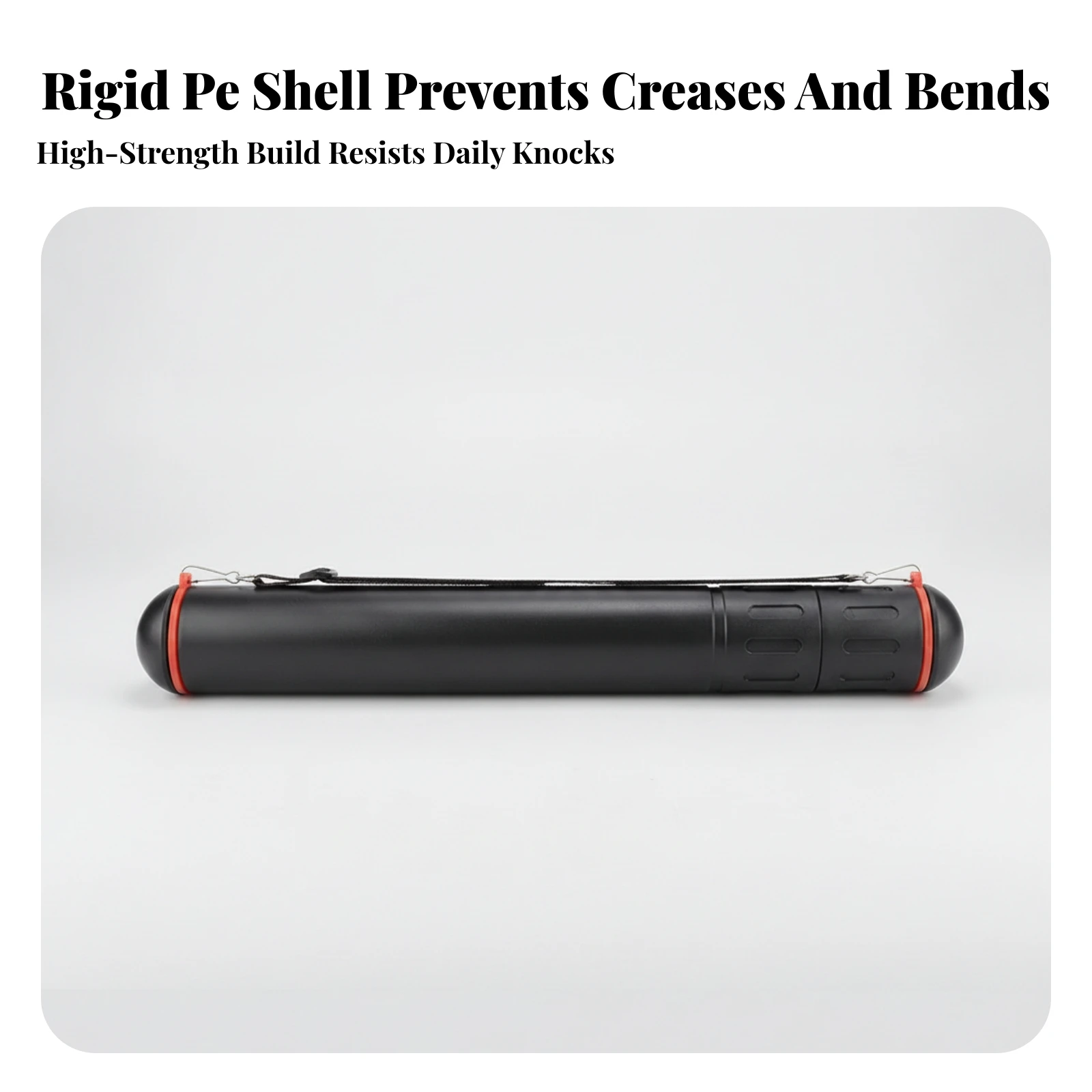 Container Waterproof Telescopic Drawing Tube Extendable Poster Tube Adjustable for Artists, Travel, School