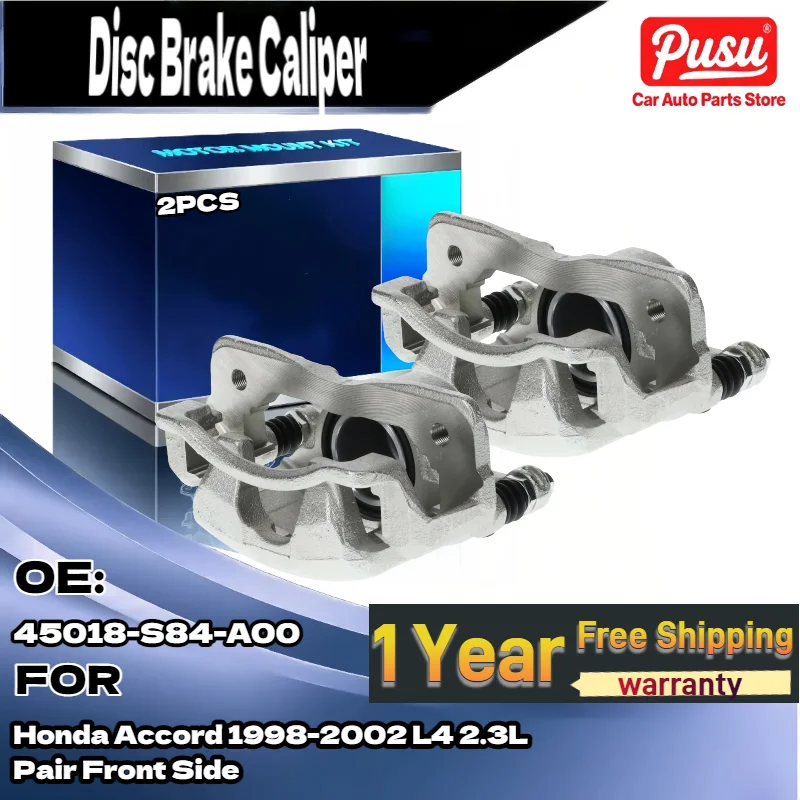 

Для Honda Accord 1998-2002 L4 2,3 л пара передних боковых тормозных суппортов с заменой кронштейна 45018-S84-A00-2 шт.