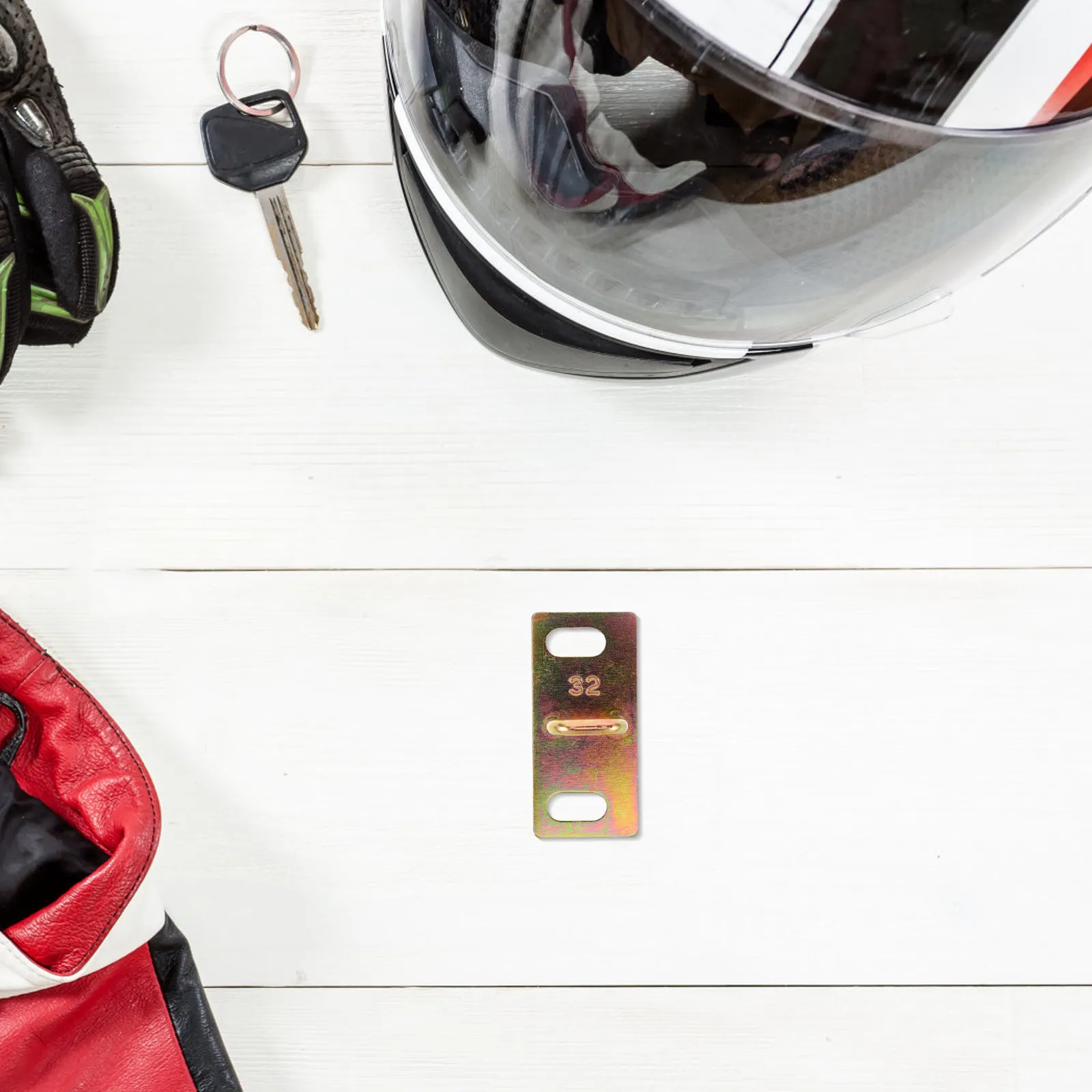 

8Pcs Electric Motorcycle Seat Lock Hooks Sturdy Alloy Secure Lock Buckle Replacement Parts for Scooter Motorbike Seat Security