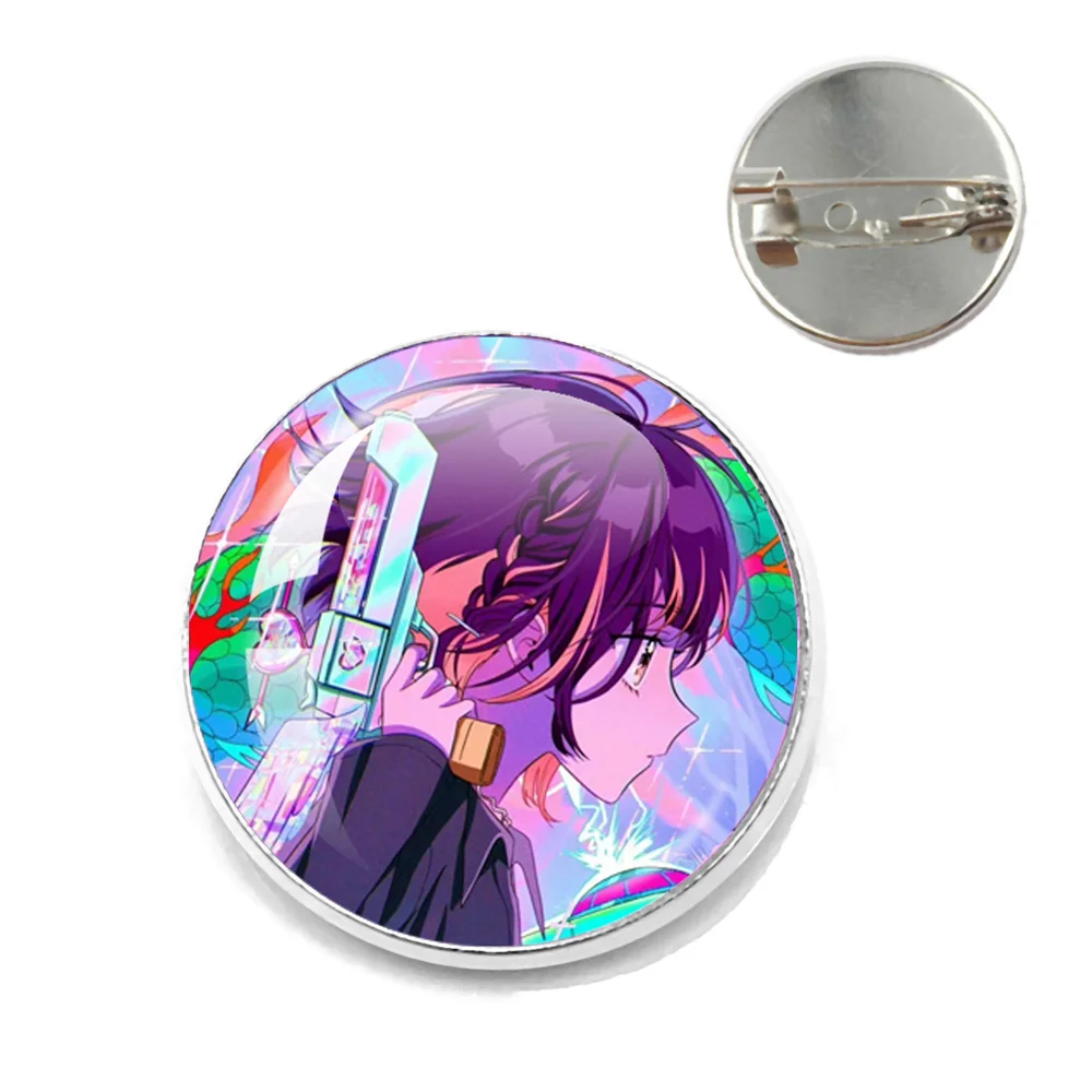 ‌Japanese Band Zutomayo ZTMY Button Pin Cartoon Brooch Singer ACAね Hat Decor Jewelry Accessories Badge Fans Gift