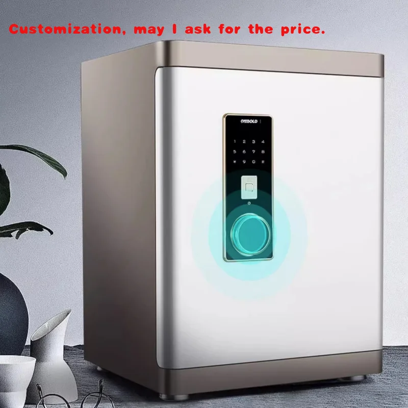 

custom.Luxury Office Safe Deposit Box Fingerprint & Big Password Security & Bedside Table Safe Box Used Both Home and Hotel