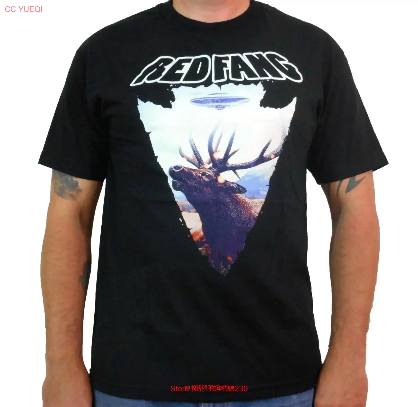 RED FANG Arrowhead Men's T Shirt long or short sleeves