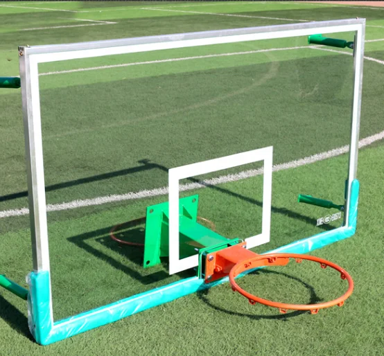 2025 Standardgröße Fiberglas 12 mm Reifenbrett aus gehärtetem Basketball-Polycarbonat