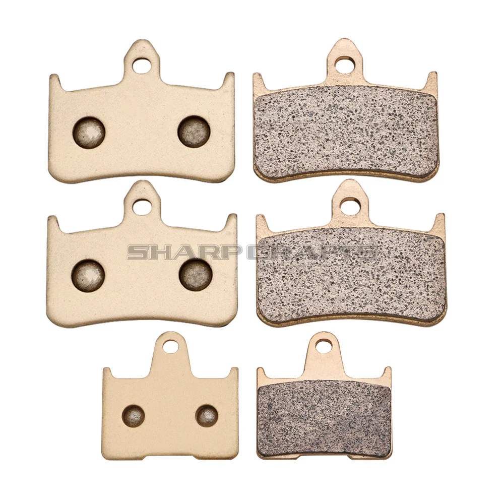 For Honda CB1300 X4 DC DCV DCW DCX DCY 1997 1998 1999 2000 CB 1300 97 98 99 00 Motorcycle Parts Metal Front & Rear Brake Pad Kit