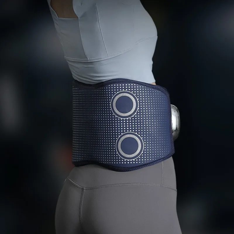 

Electric Lumbar Massager Relaxing Waist Massage Vibration Waist Thermal Massage Belt Multifunctional Abdominal Trainer Device